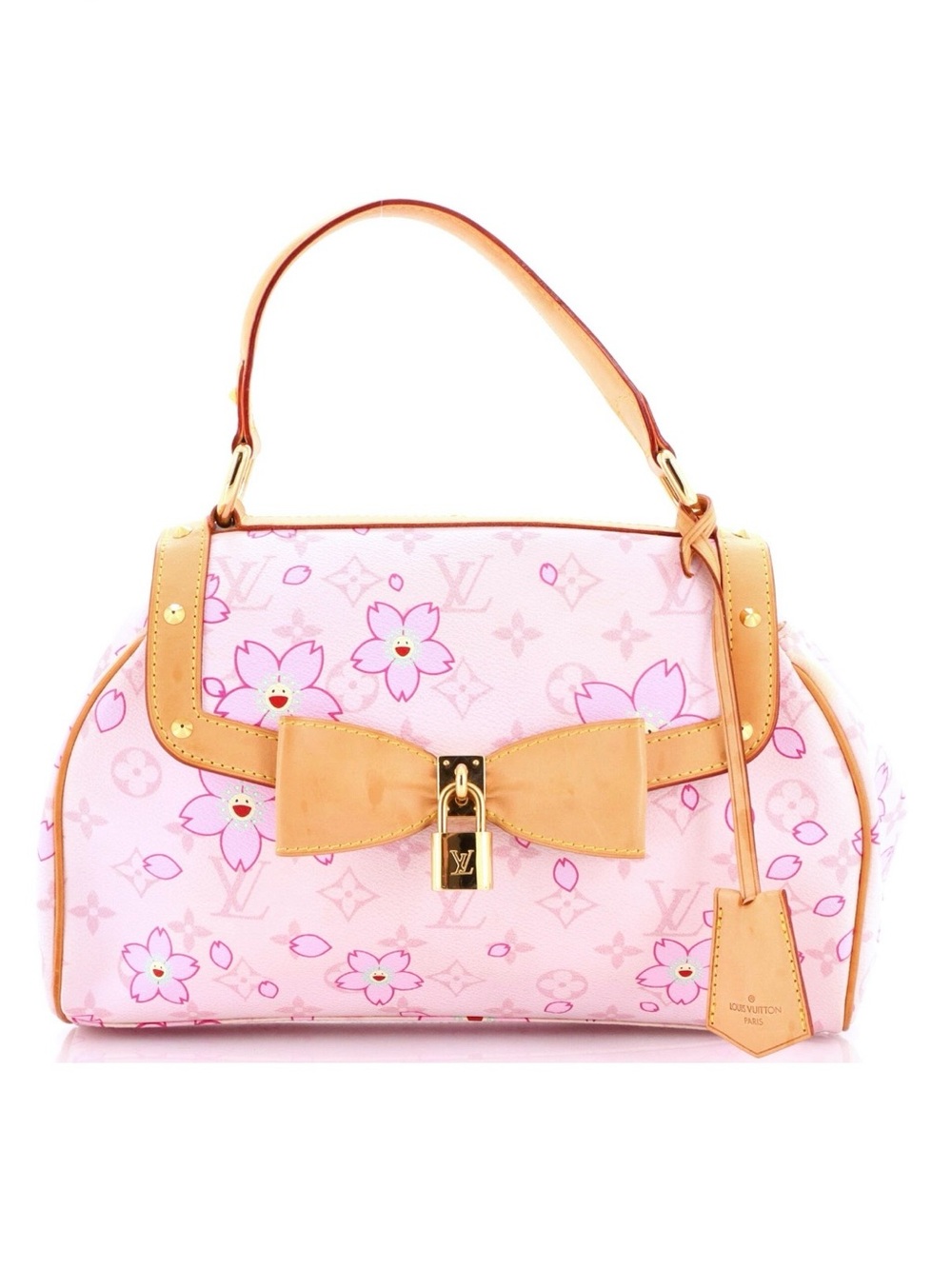 Louis Vuitton Murakami Cherry Blossom Sac Retro Pink M92013 Limited Edition